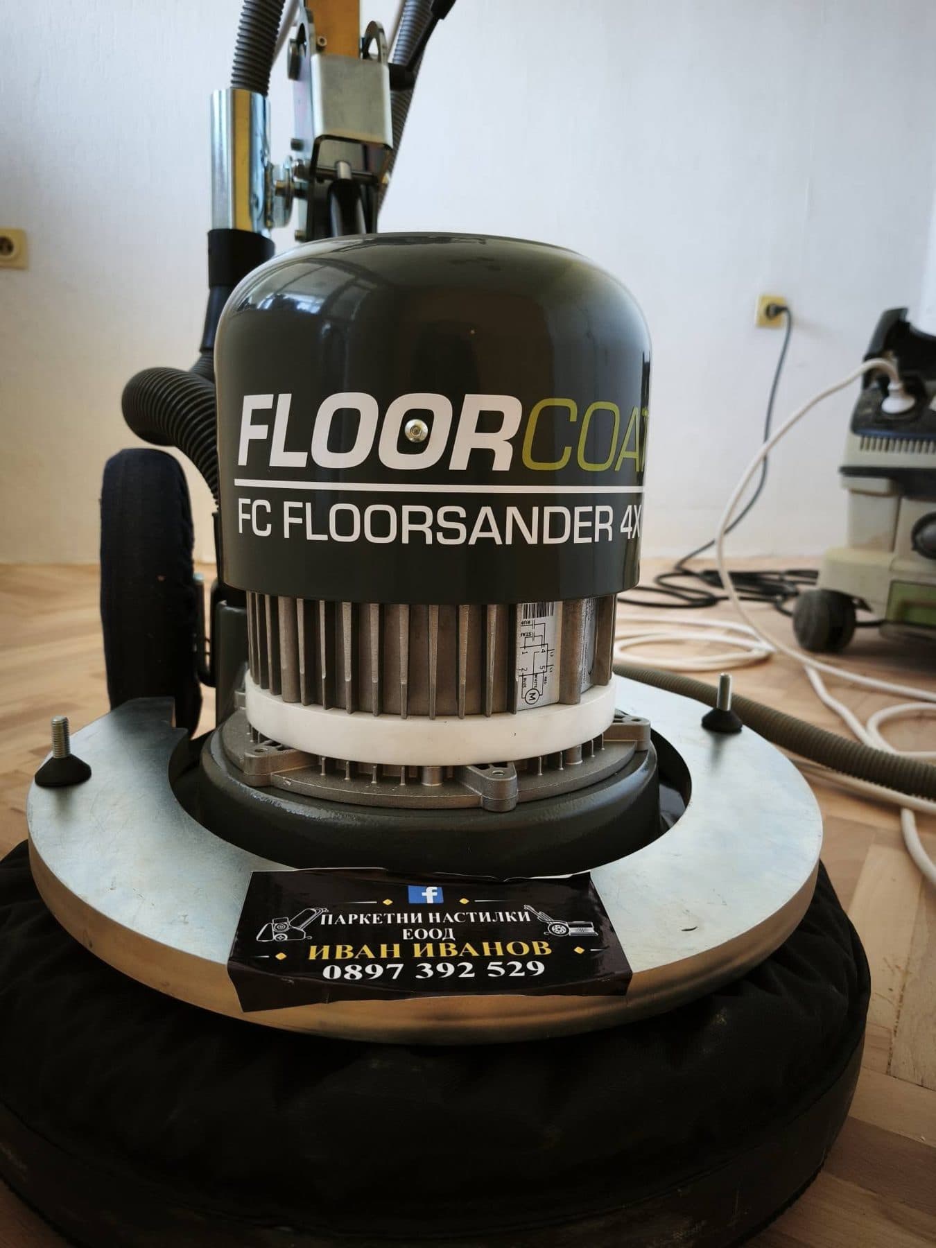 Планетарна шлайфмашина FloorCoat FC Floorsander 4X